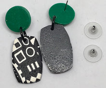 Load image into Gallery viewer, Green Paradise Earrings by Wendy Moore