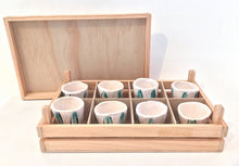 Load image into Gallery viewer, Shot Glass Set in Box by Susan Hulland
