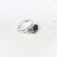 Load image into Gallery viewer, Pinky Sterling Silver Signet Ring by Kirra-lea Caynes - SOLD
