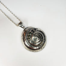 Load image into Gallery viewer, Sterling Silver Shell Pendant by Kirra-lea Caynes
