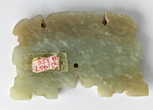 Load image into Gallery viewer, Genuine Antique Carved Jade Pendant