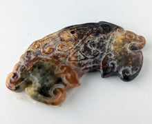 Load image into Gallery viewer, Genuine Antique Carved Jade Pendant