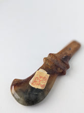 Load image into Gallery viewer, Genuine Antique Carved Jade Pendant