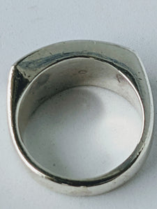 Vintage Lapis Lazuli & Sterling Silver Ring