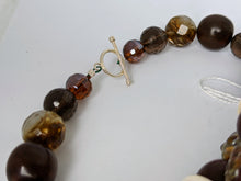 Load image into Gallery viewer, Unique Necklace with Mix of Earthy Toned Unusual Beads