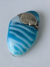 Load image into Gallery viewer, Blue Glass Pendant by Ali Relf