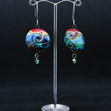 Load image into Gallery viewer, Exquisite Earrings with Striking Handmade Beads by Liz DeLuca
