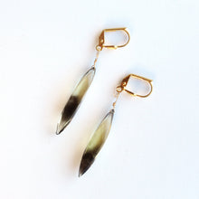Load image into Gallery viewer, Smokey Quartz &amp; Citrine Bi-Colour Gemstone Earrings
