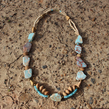 Load image into Gallery viewer, Peruvian Opal & Jasper Gemstone Necklace