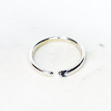 Load image into Gallery viewer, Open Band Sterling Silver Ring by Kirra-lea Caynes   SOLD & can be commissioned