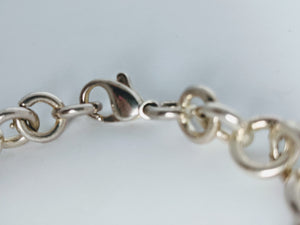Unique Sterling Silver Charm Bracelet