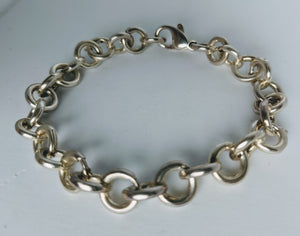 Unique Sterling Silver Charm Bracelet
