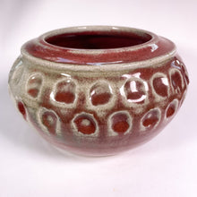 Load image into Gallery viewer, Rose Glazed Ceramic Pot by Pat Boow.