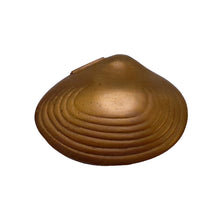Load image into Gallery viewer, Medium Solid Brass Lidded Shell Box
