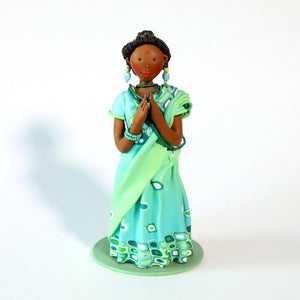 Nepali Woman Polymer Doll