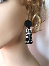 Load image into Gallery viewer, Black Paradise Earrings by Wendy Moore
