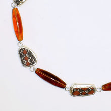 Load image into Gallery viewer, New Mexico Pueblo Ceramic Linked Necklace
