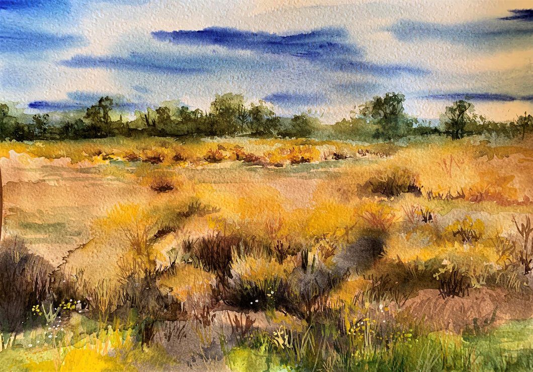 'Road to Lightning Ridge' by Helen Dubrovich