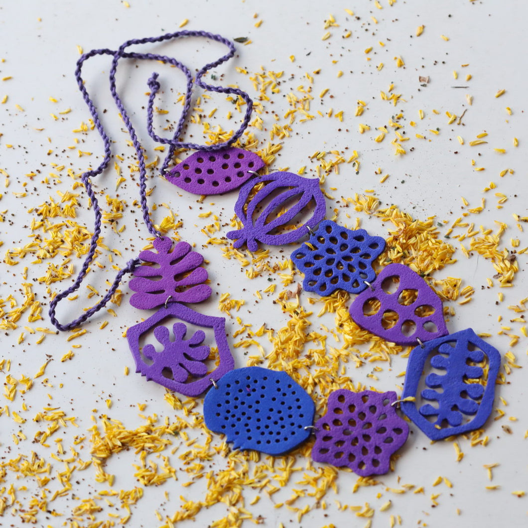 Pods Necklace by Australian Artist Wendy Moore