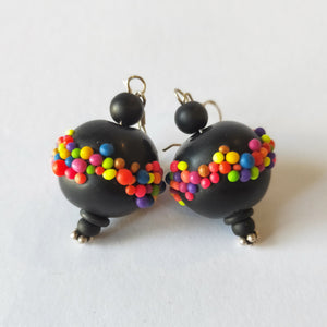 Quirky 'Freckles' Earrings with Beads by Sera Fabulous Frippery