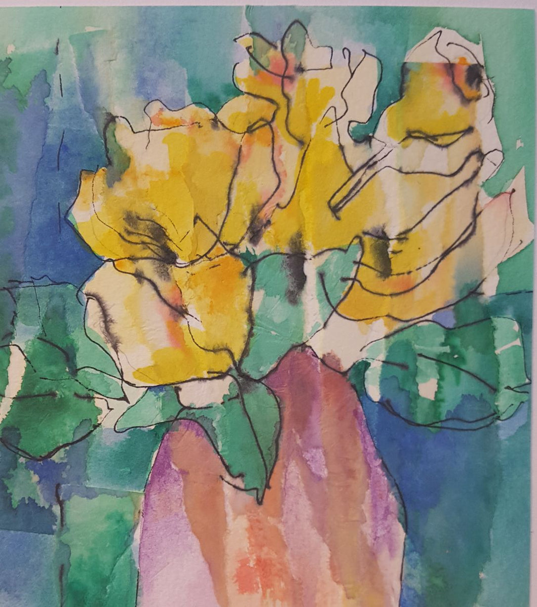 'Golden Tulips' by Jeanette Prout