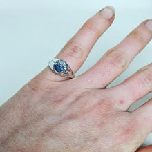 Load image into Gallery viewer, Pinky Sterling Silver Signet Ring by Kirra-lea Caynes - SOLD

