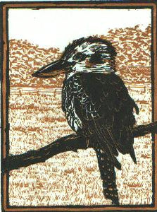 "Kookaburra" - Traditional Artists Hand Pulled Print by Mellissa Read-Devine