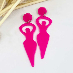 Posey - Hot Pink with Earbutton