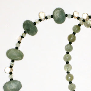 Aquamarine Necklace by Christine Smalley