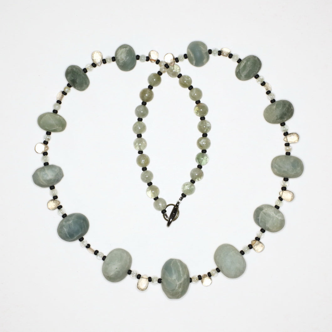 Aquamarine Necklace by Christine Smalley