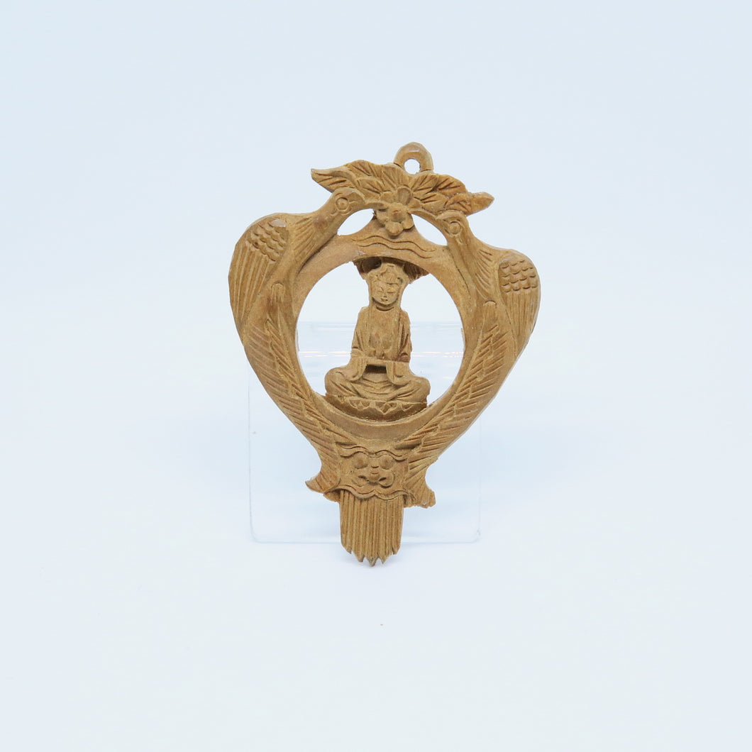 Wooden Carved Pendant