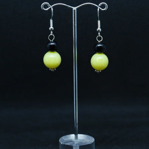 Yellow Lime Gemstone Earrings