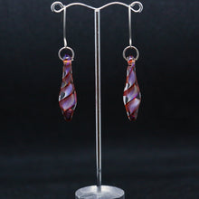 Load image into Gallery viewer, Unique Earrings by Australian Glass Artist Fiona Horne
