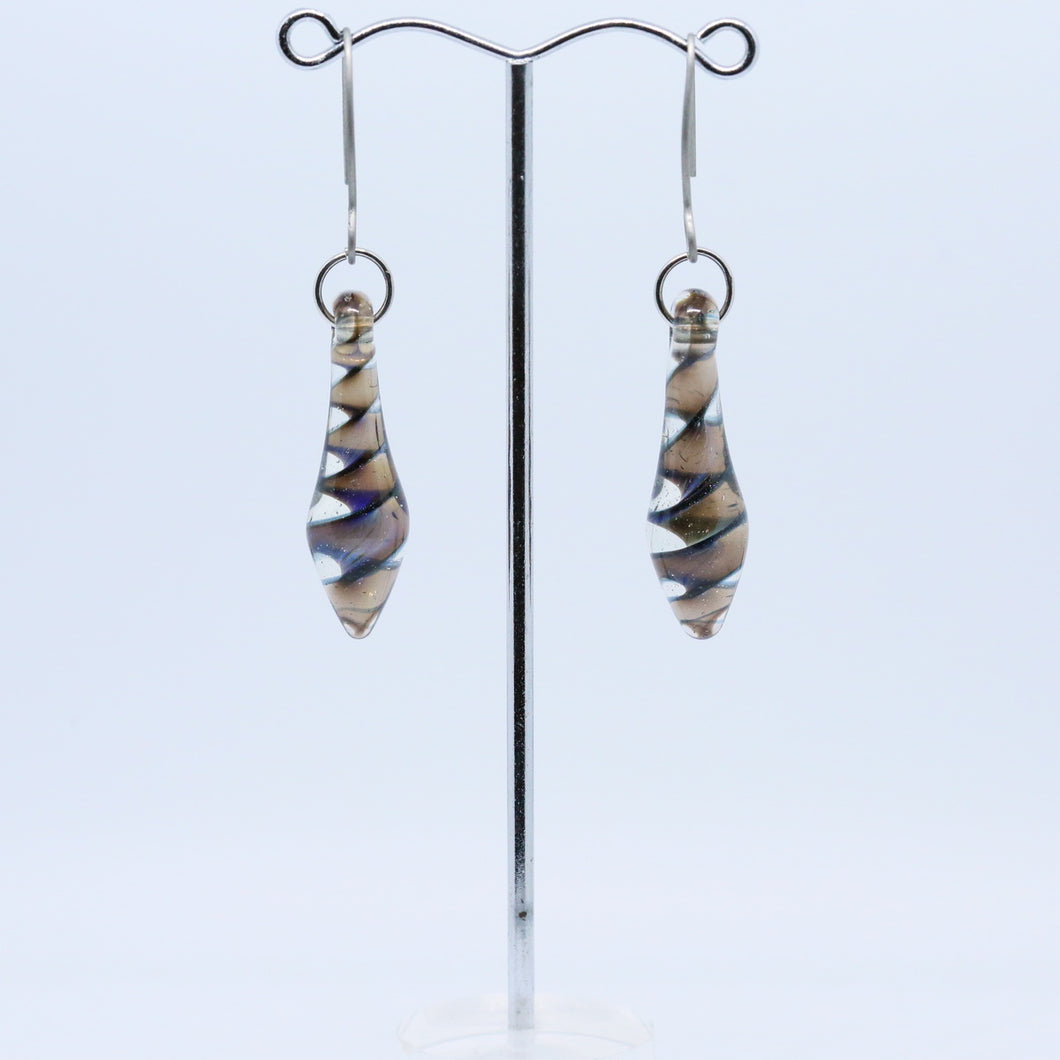Quirky Earrings with Unique Beads by Fiona Horne