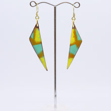 Load image into Gallery viewer, Funky Colourful Enamel Earrings By Jan Rietdyk. SOLD
