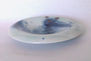 Bowl - chun with blue brush