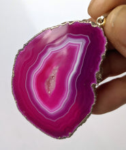 Load image into Gallery viewer, Pink Agate Pendant
