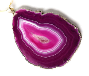 Pink Agate Pendant