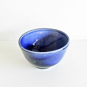 Blue Ceramic Bowl by Willi Michalski