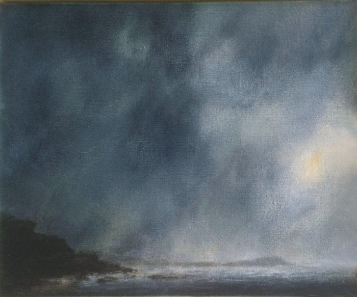 'Cloudburst, Shark Point' by Steffie Wallace. SOLD