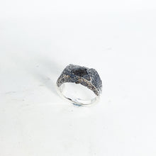 Load image into Gallery viewer, Stirling Silver Textured Signet Ring by Kirra-Lea Caynes
