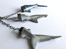 Load image into Gallery viewer, Shark Tail Necklace by Kristin Lora

