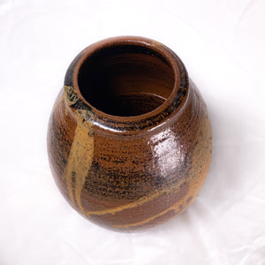 Tall Ceramic Pot by Pat Boow